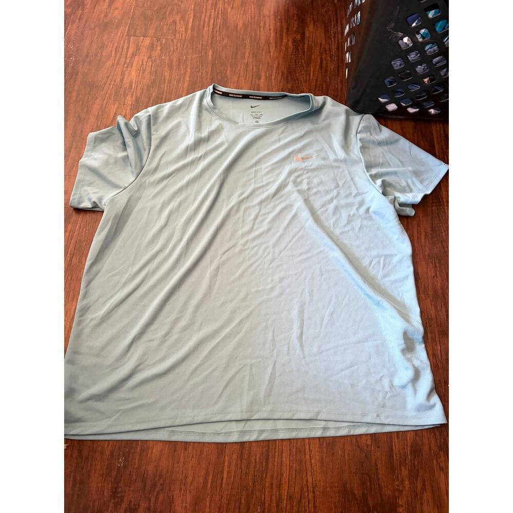Nike womens xxl light blue shirt